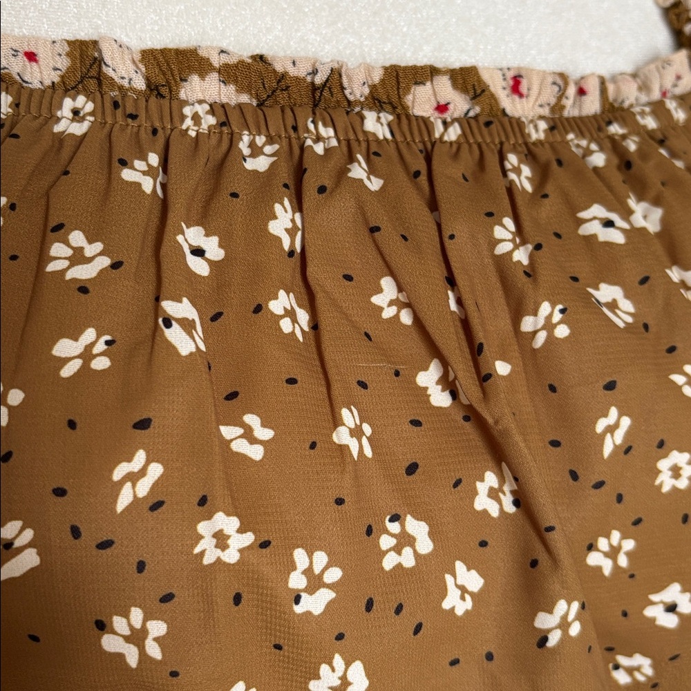 Roolee Goldenrod dress Floral mustard Dress size XS - Picture 4 of 12